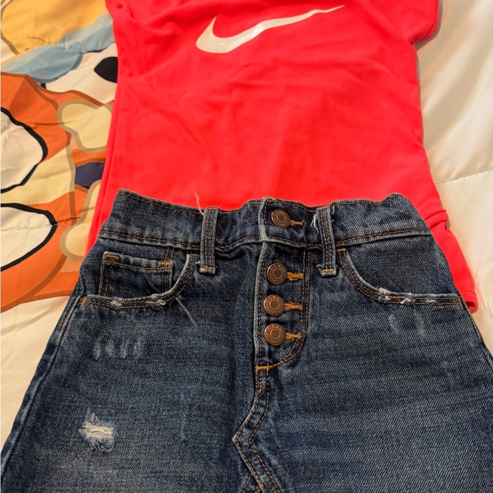 Nike Dri-FIT Bright Red Shirt